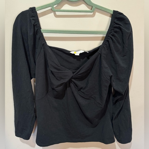Boden Twist‎ Front Sweetheart long sleeve shirt sz 14 - Picture 3 of 5